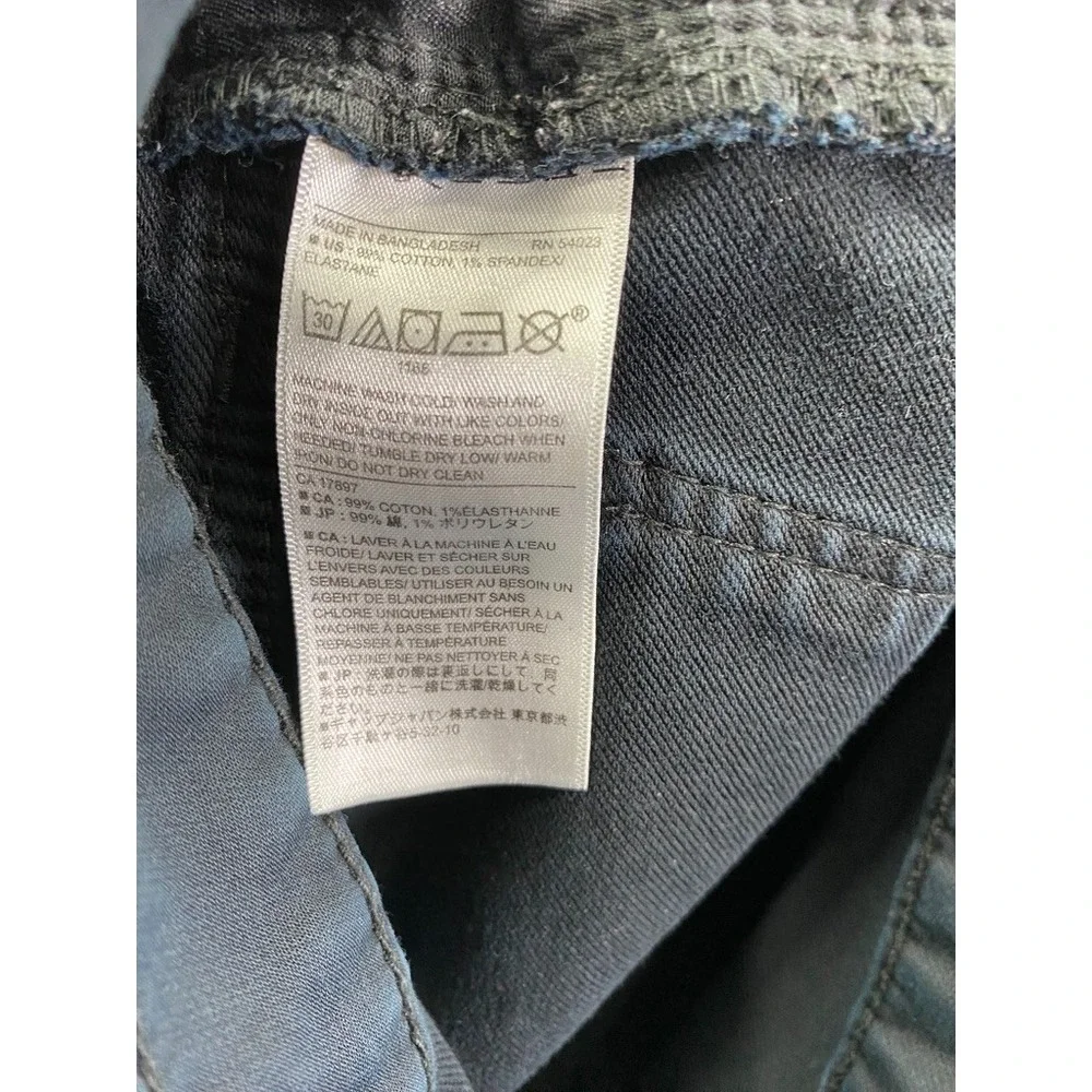 Banana Republic Travel Jean Mens 32x32 (Fits 30x28.5) Slim Fit Navy Blue Stretch